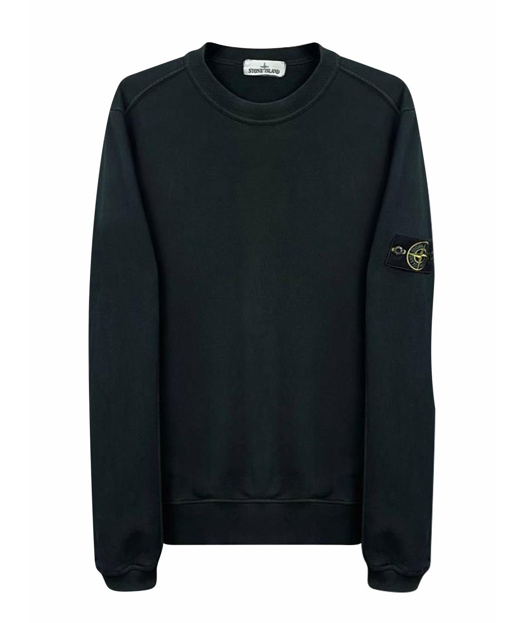 STONE ISLAND Черный джемпер / свитер, фото 1