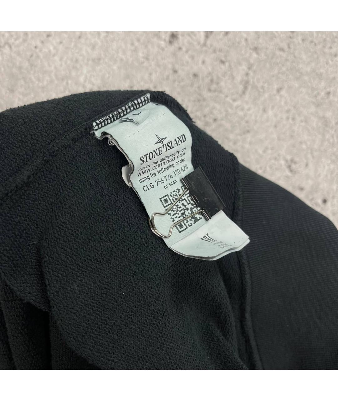 STONE ISLAND Черный джемпер / свитер, фото 5