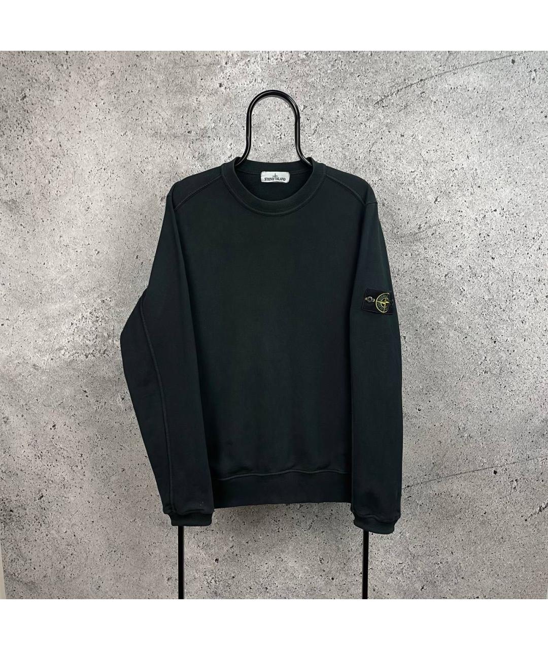 STONE ISLAND Черный джемпер / свитер, фото 6