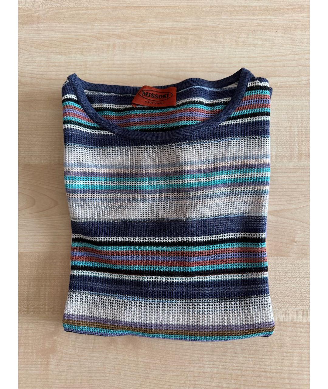 MISSONI Мульти хлопковый джемпер / свитер, фото 7