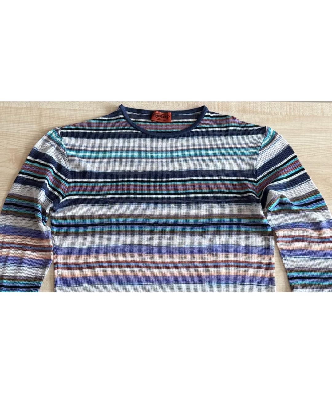 MISSONI Мульти хлопковый джемпер / свитер, фото 3