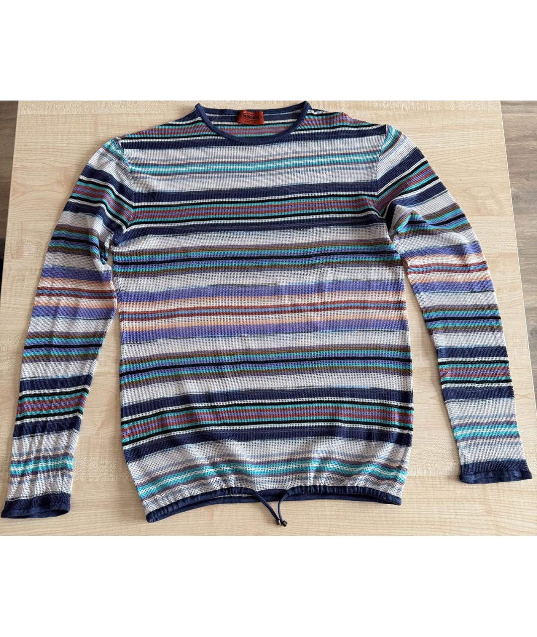 MISSONI Мульти хлопковый джемпер / свитер, фото 8