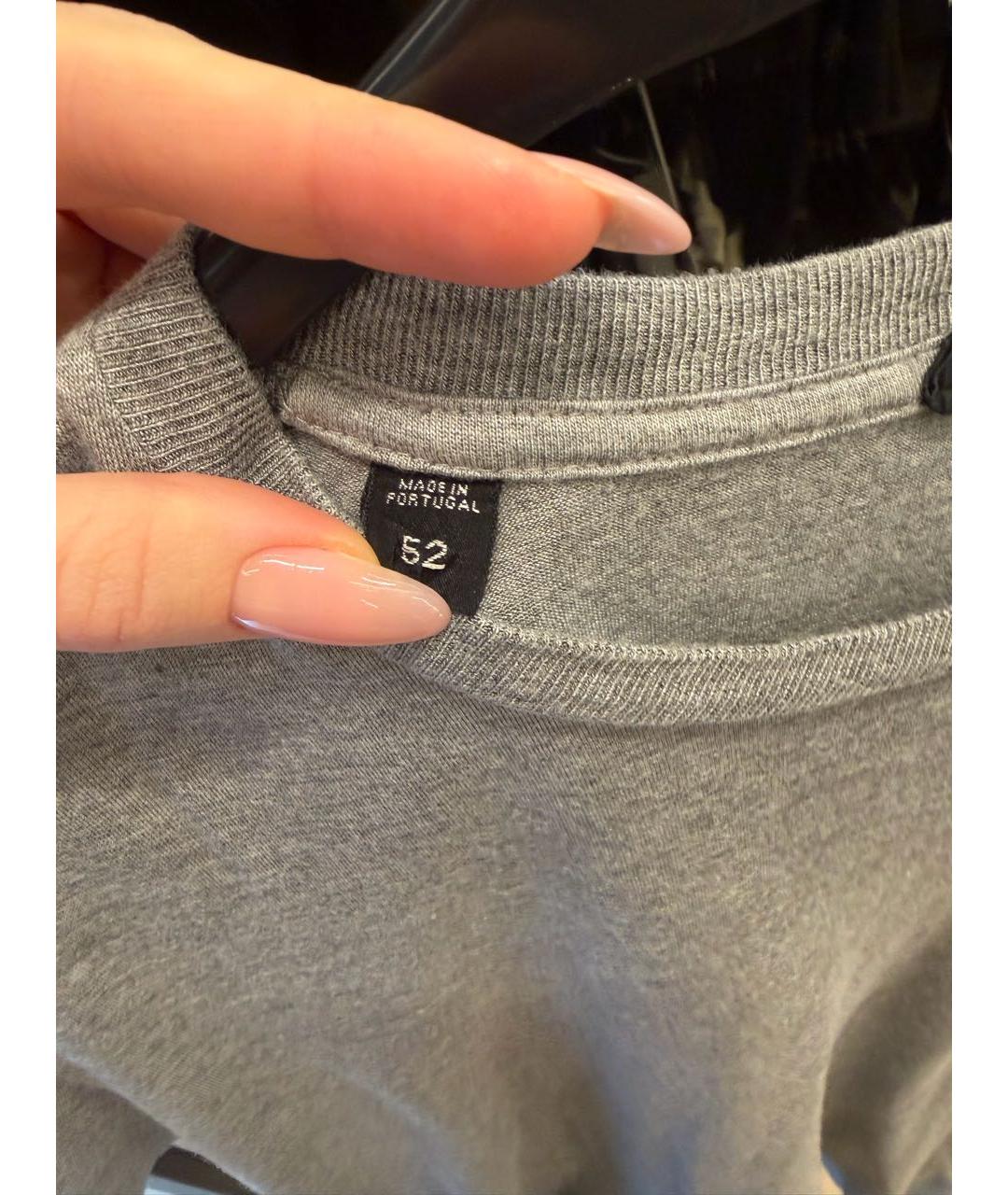 TOM FORD Серая вискозная футболка, фото 3