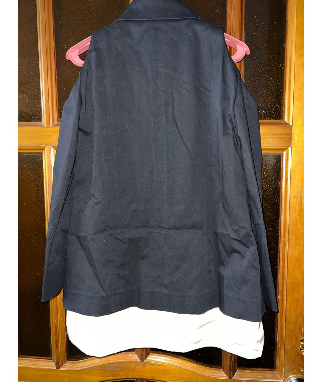 FENDI Черный шелковый жакет/пиджак, фото 2