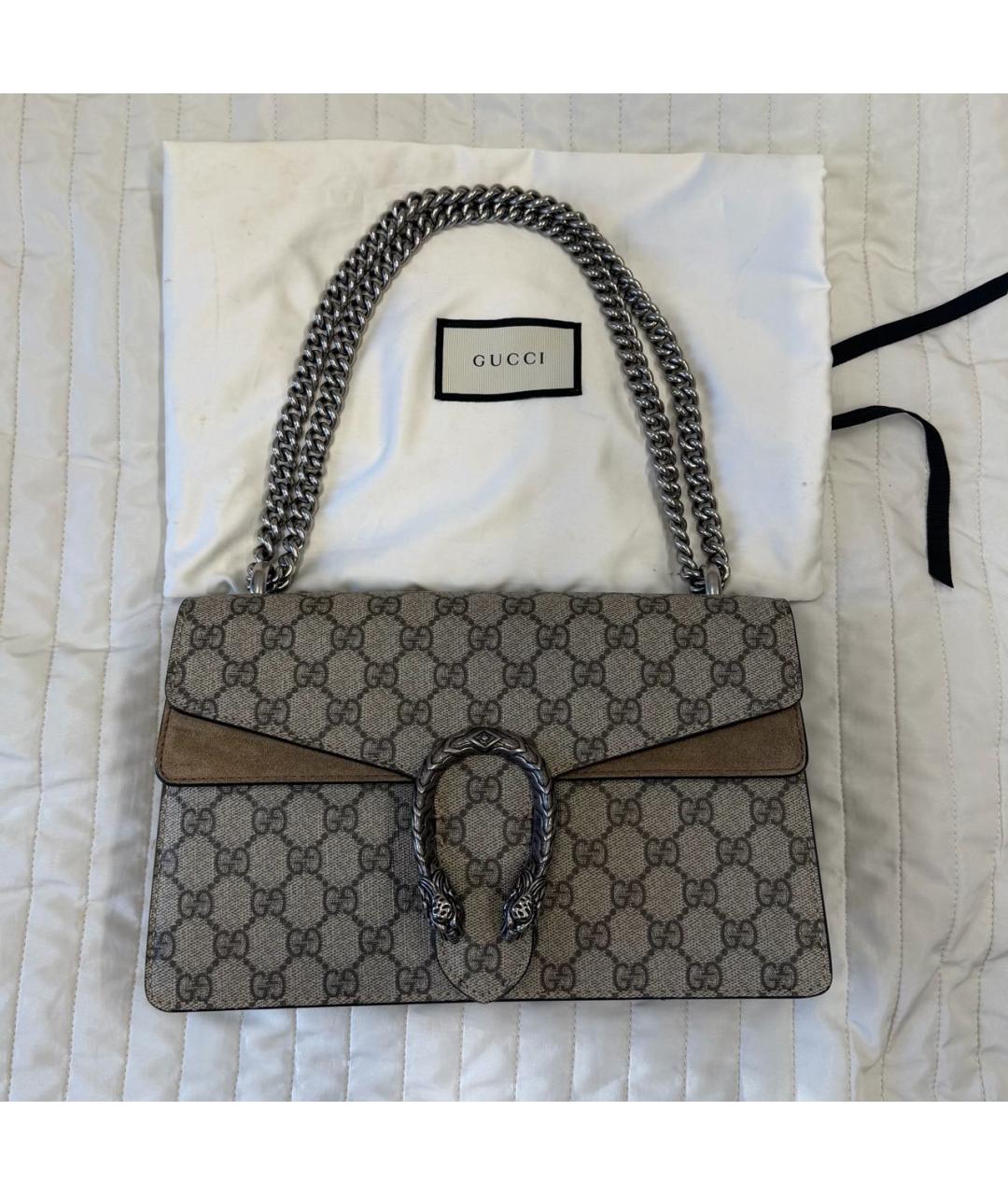 GUCCI Бежевая сумка через плечо, фото 9