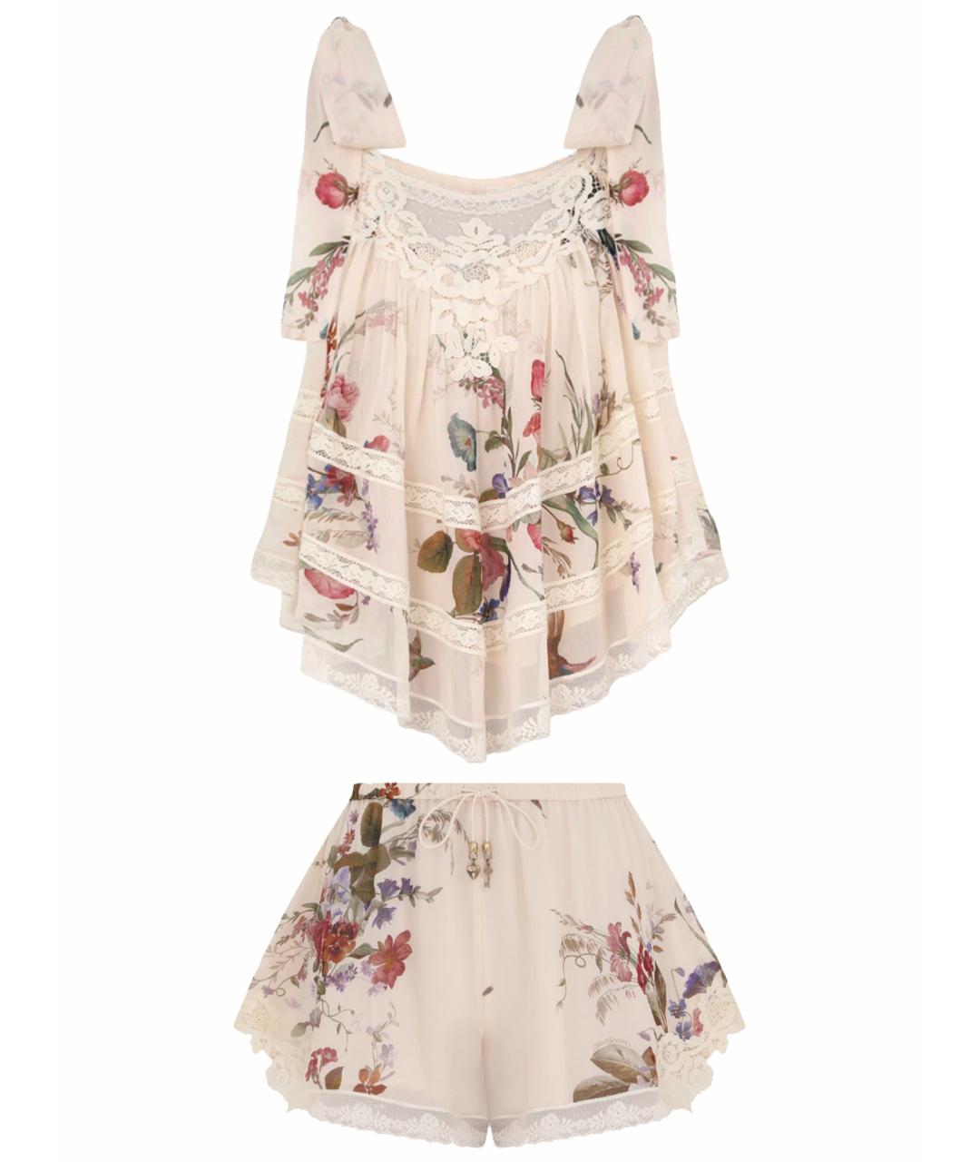 ZIMMERMANN Бежевый костюм с брюками, фото 1