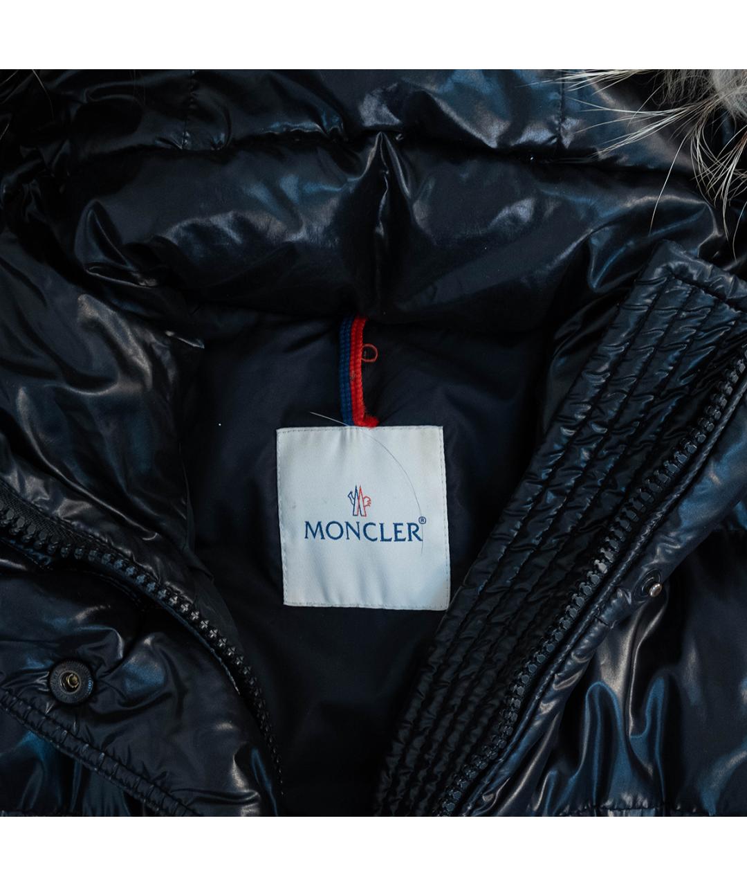 MAX MARA Черный полиамидовый пуховик, фото 3