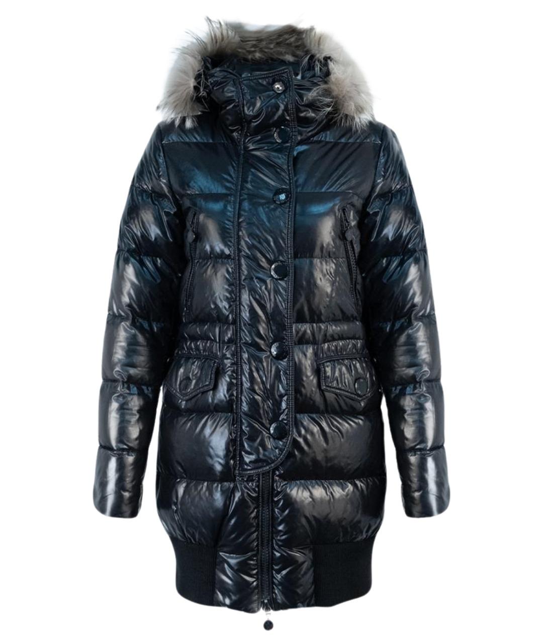 MAX MARA Черный полиамидовый пуховик, фото 1