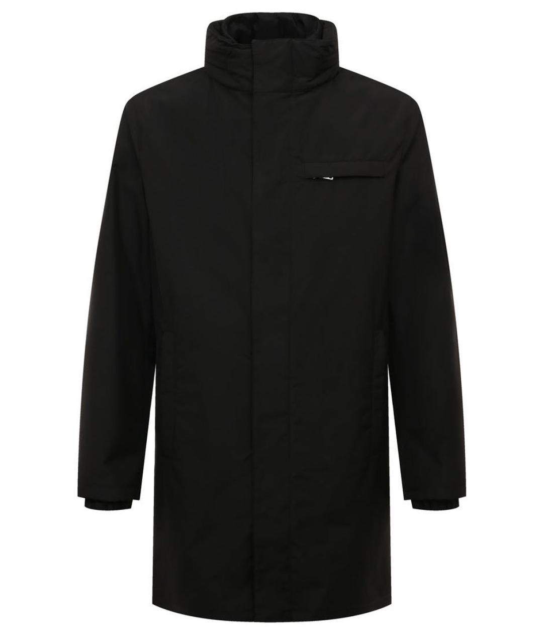 PRADA Черная полиамидовая куртка, фото 1