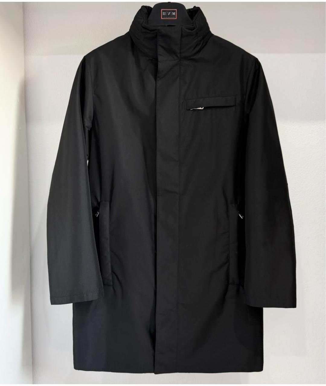 PRADA Черная полиамидовая куртка, фото 4