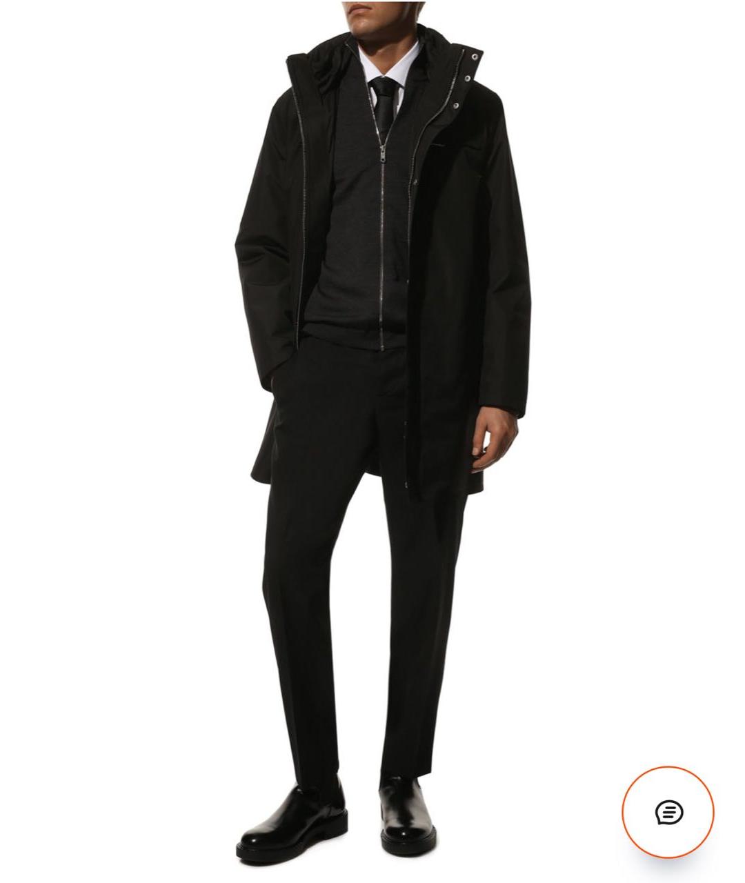 PRADA Черная полиамидовая куртка, фото 3