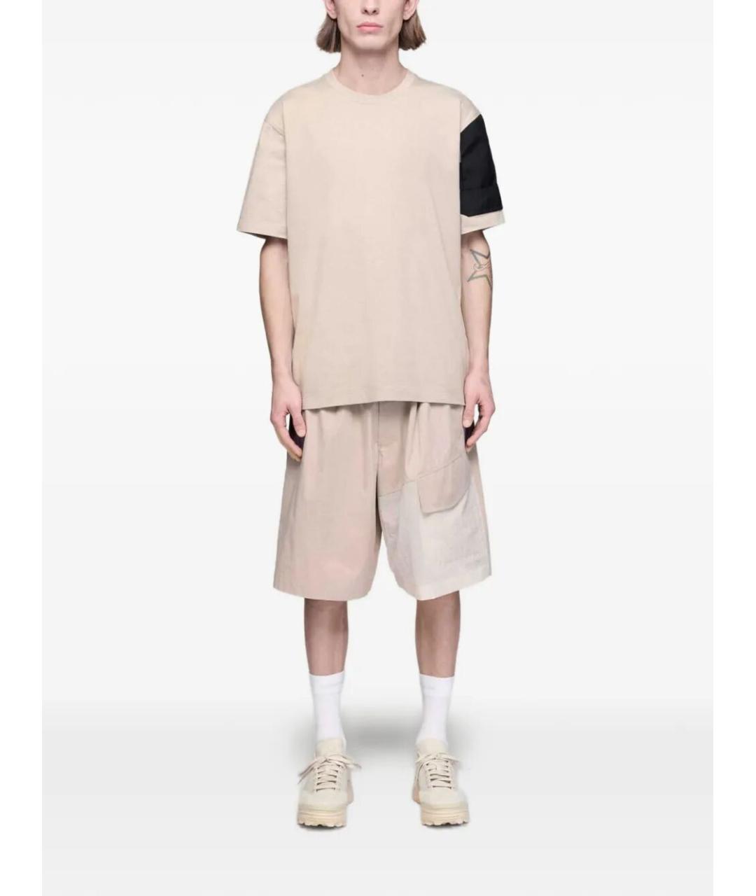 Y-3 Коричневые хлопковые шорты, фото 2