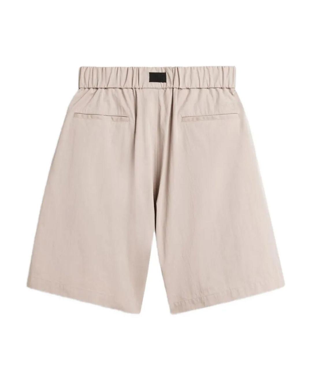 Y-3 Коричневые хлопковые шорты, фото 3
