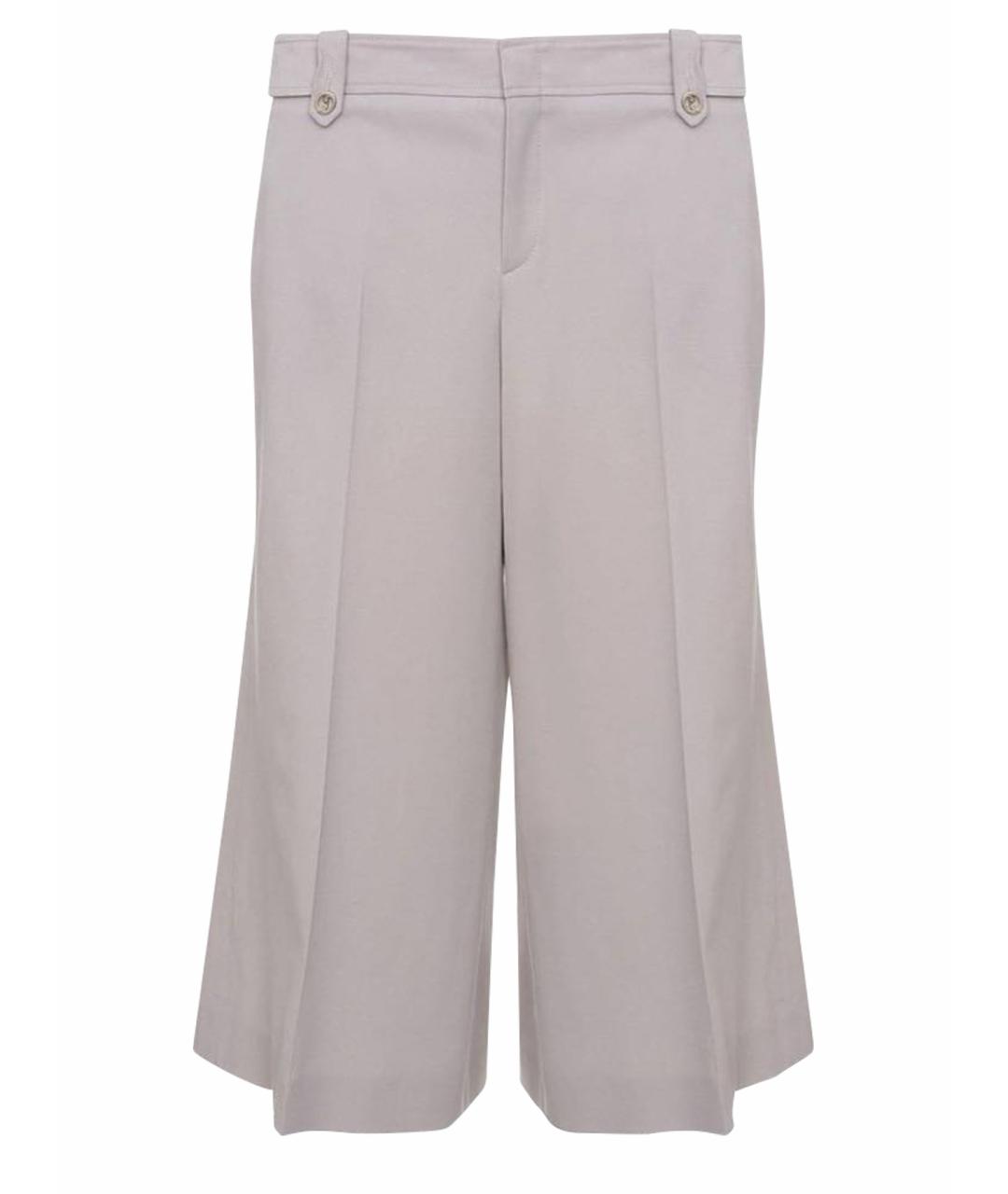 GUCCI Бежевые шерстяные кюлоты, фото 1