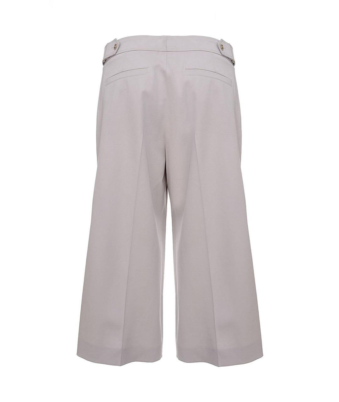 GUCCI Бежевые шерстяные кюлоты, фото 2