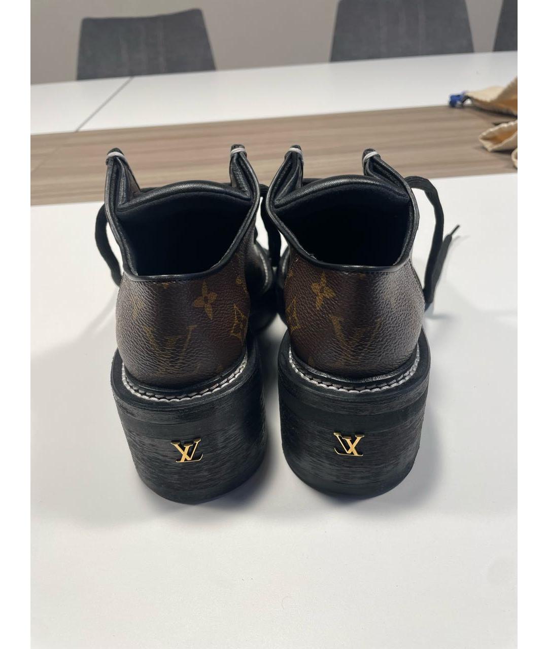 LOUIS VUITTON Коричневые брогги и оксфорды, фото 5