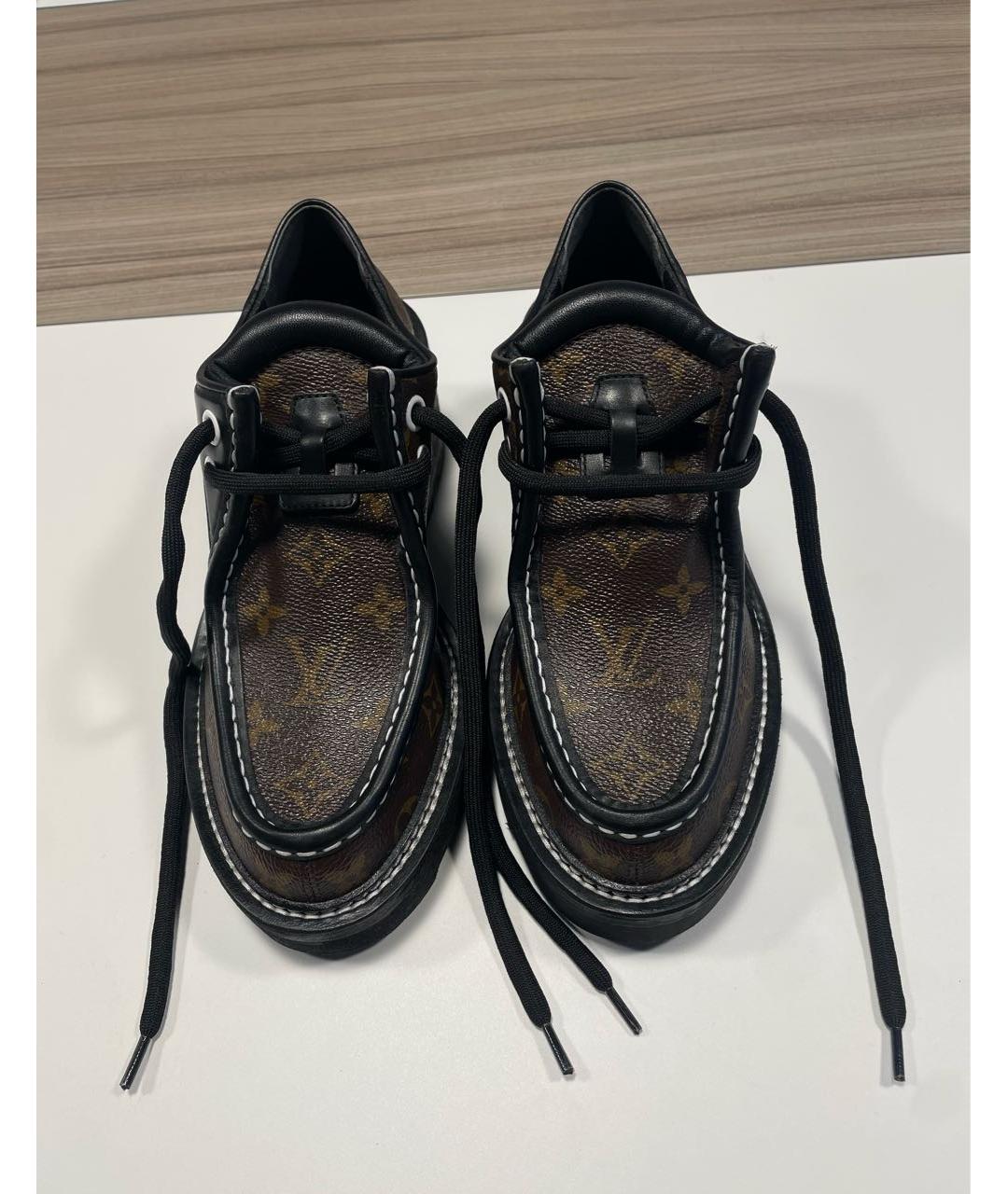 LOUIS VUITTON Коричневые брогги и оксфорды, фото 3
