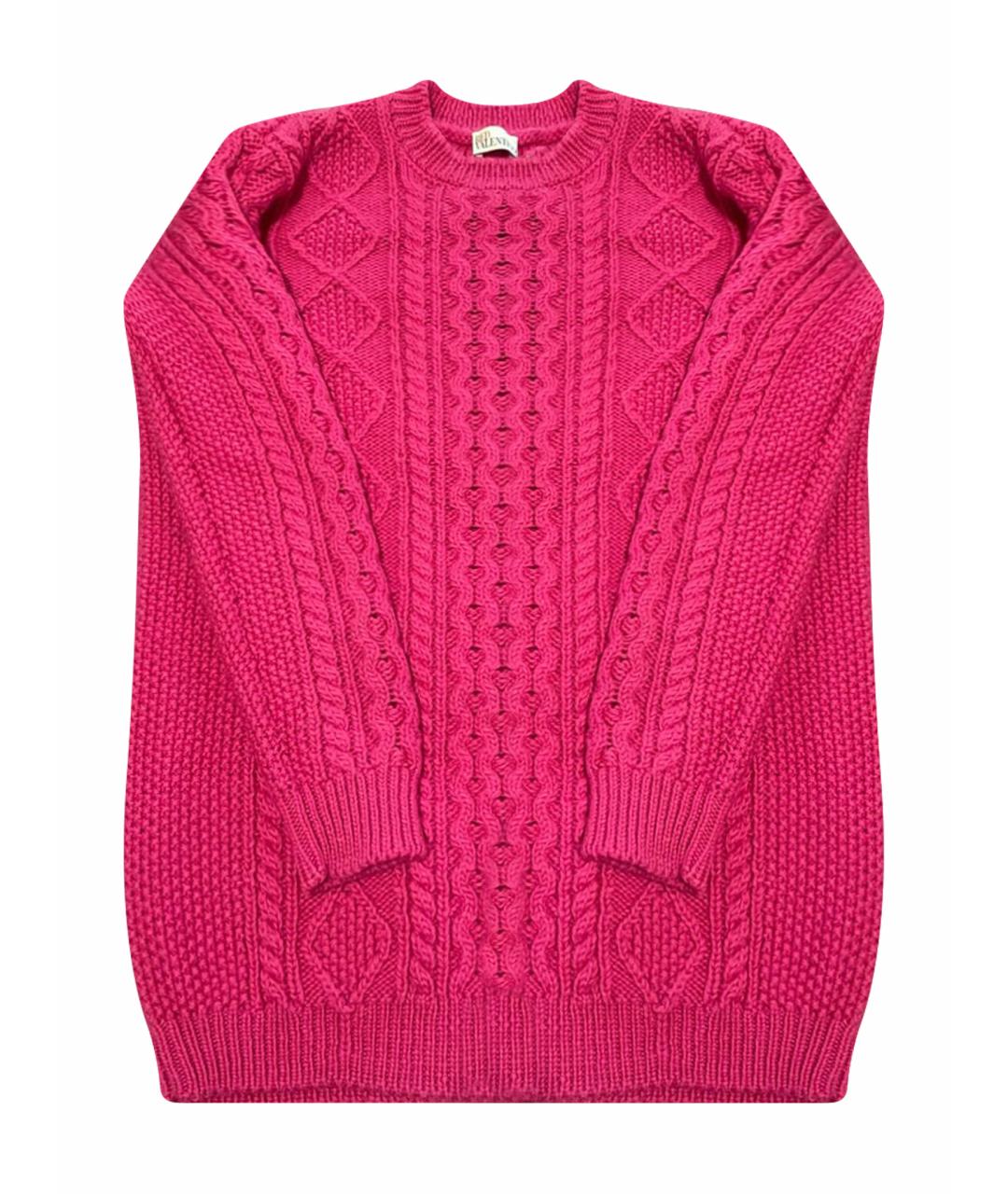 RED VALENTINO Фуксия шерстяной джемпер / свитер, фото 1