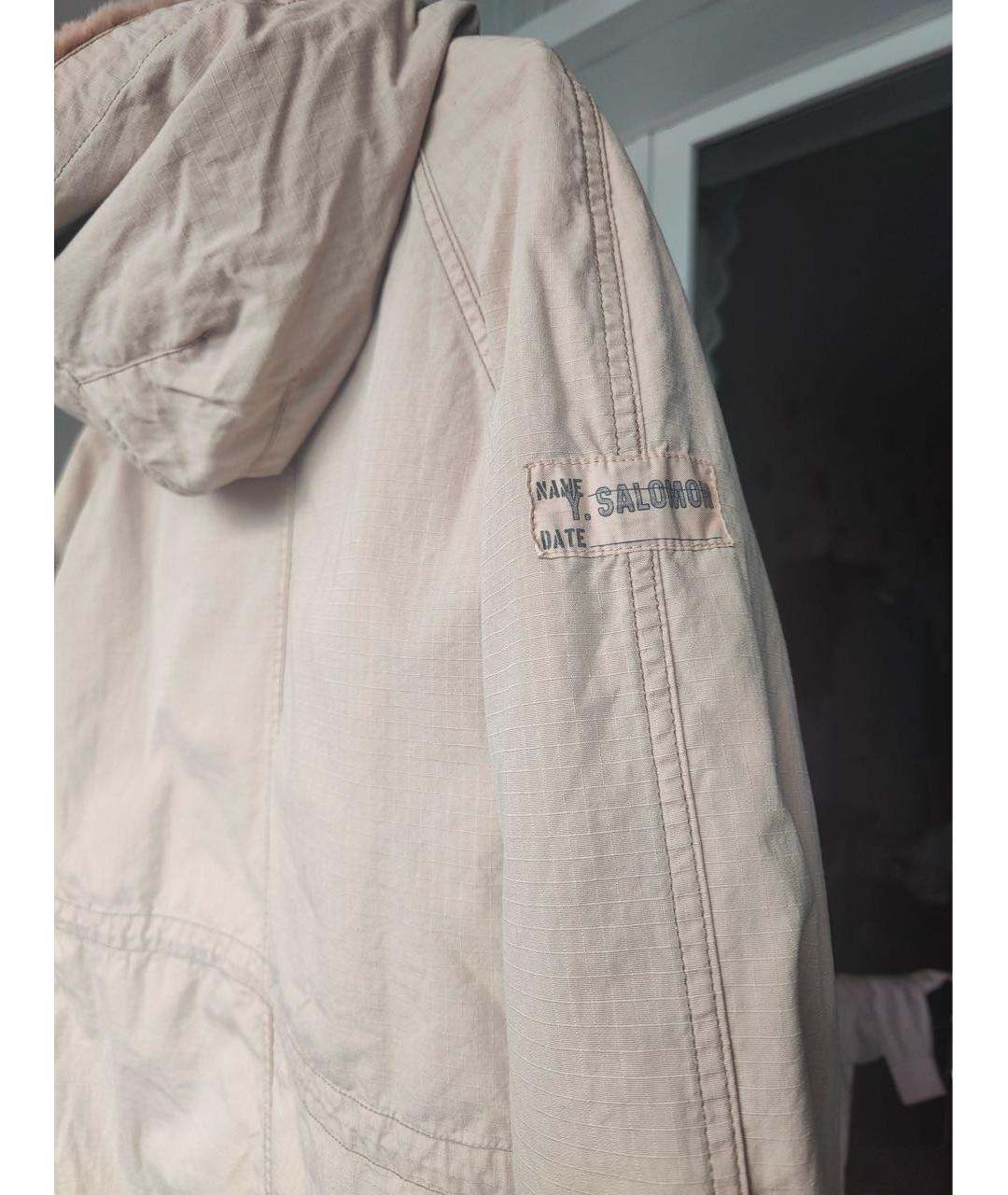 ARMY YVES SALOMON Розовая хлопковая парка, фото 4