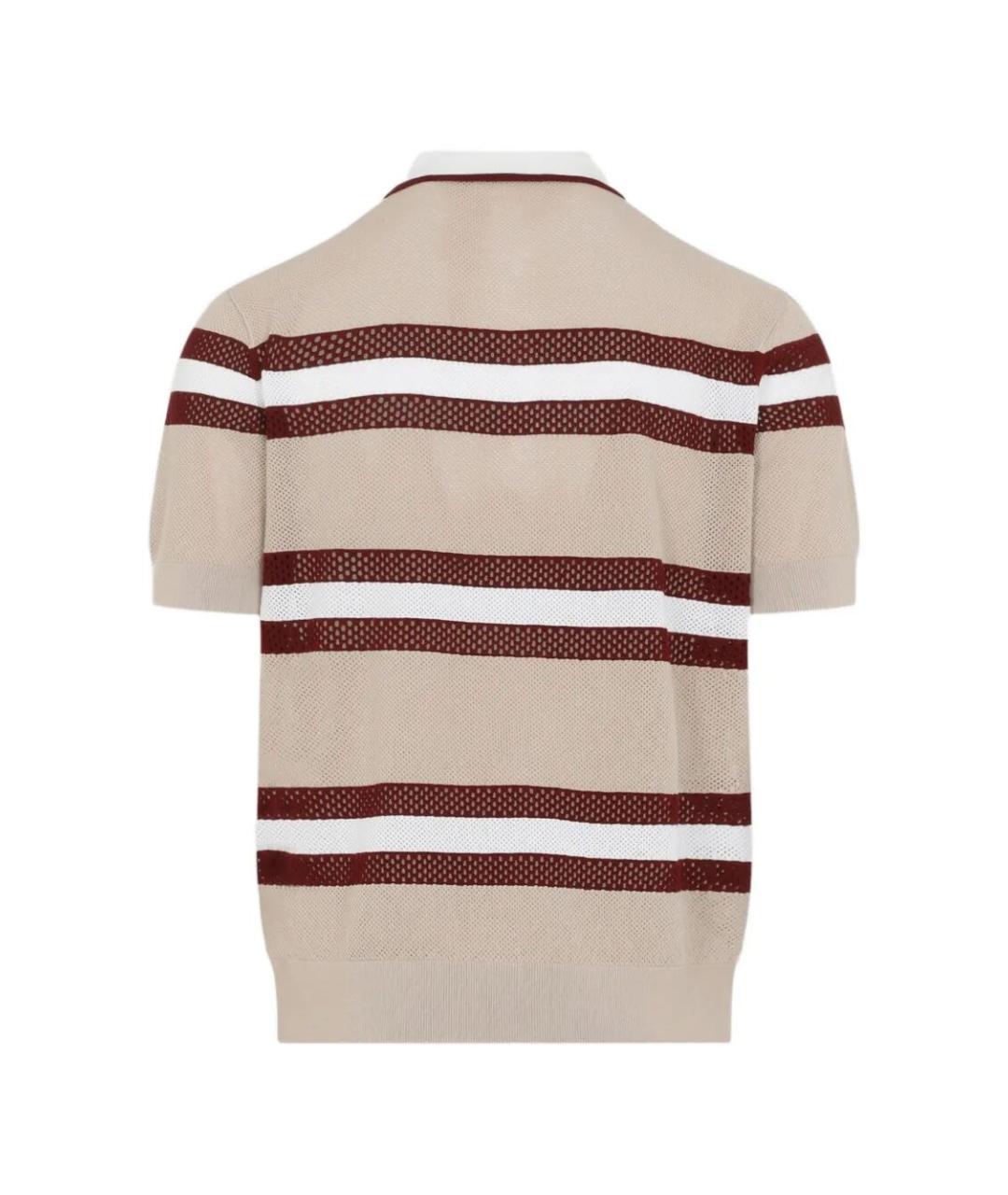 DRIES VAN NOTEN Мульти вискозное поло с коротким рукавом, фото 2