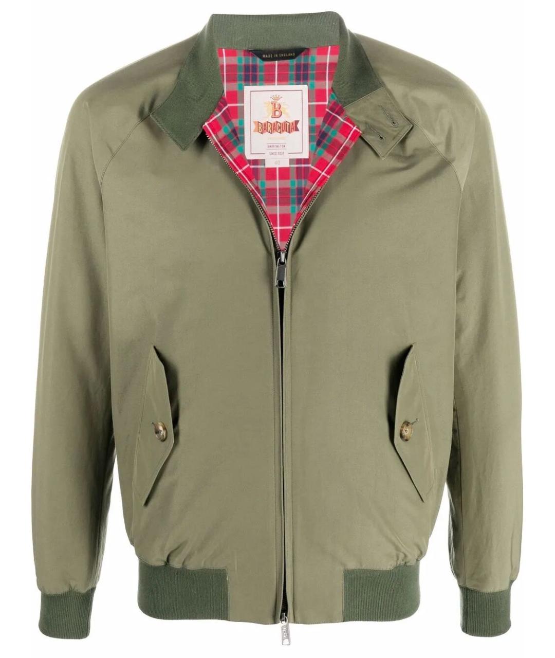 BARACUTA Хаки полиэстеровая куртка, фото 1