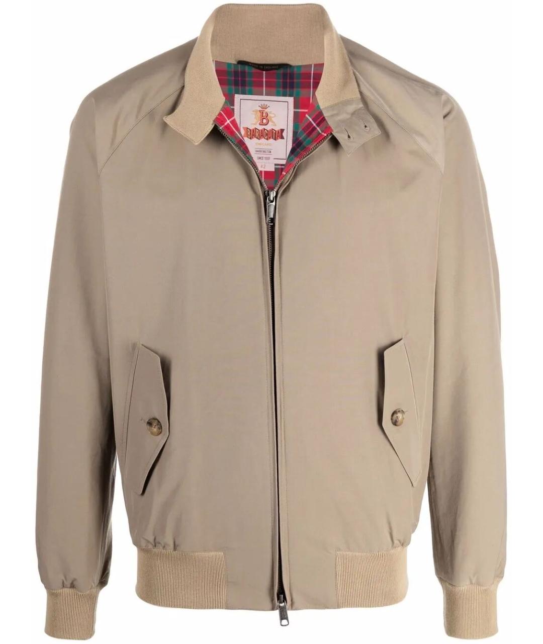 BARACUTA Бежевая полиэстеровая куртка, фото 1