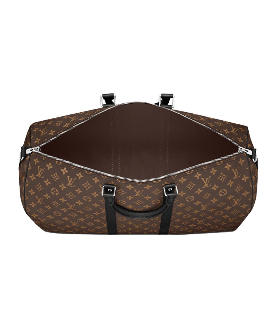 LOUIS VUITTON Коричневая дорожная/спортивная сумка, фото 3