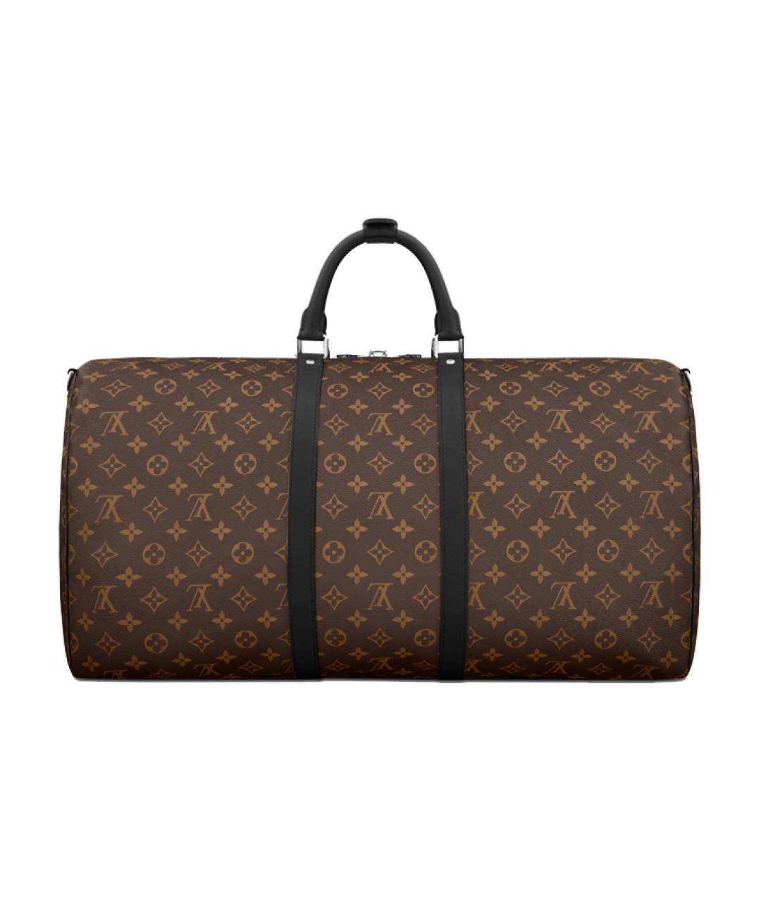 LOUIS VUITTON Коричневая дорожная/спортивная сумка, фото 4