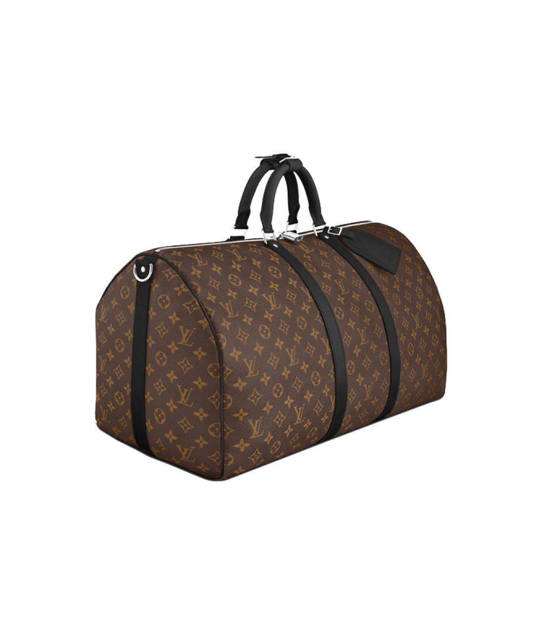 LOUIS VUITTON Коричневая дорожная/спортивная сумка, фото 2