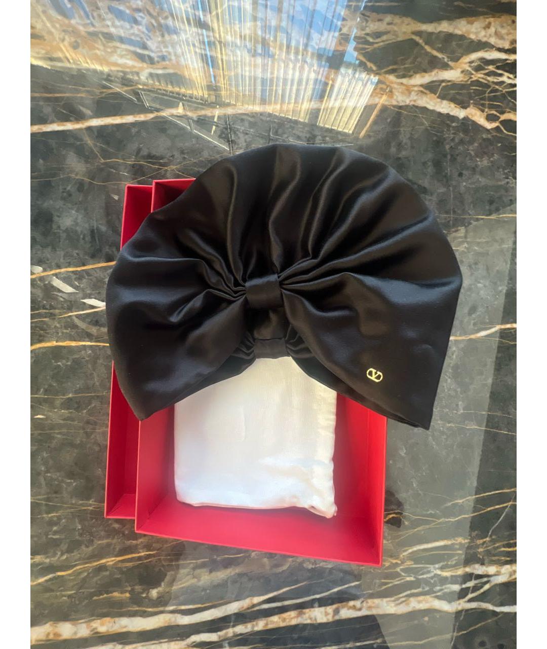 VALENTINO Черная повязка на голову, фото 3