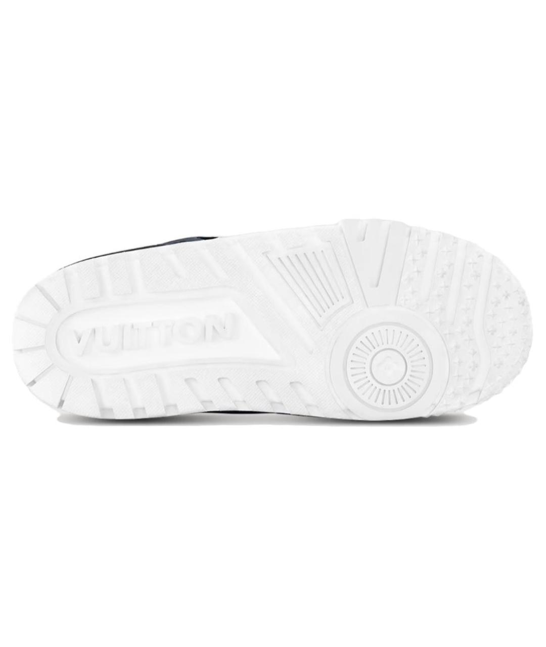 LOUIS VUITTON Синие высокие ботинки, фото 5