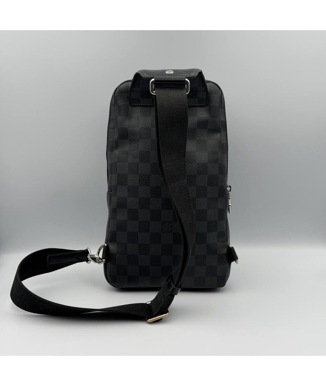 LOUIS VUITTON Черная сумка на плечо, фото 3