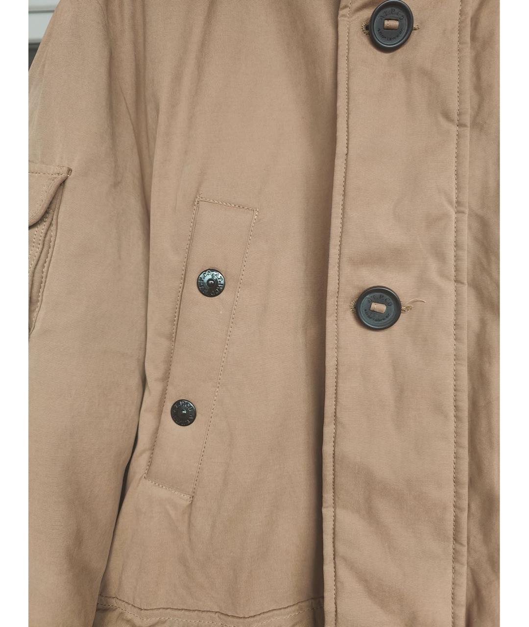 A.P.C. Бежевая хлопковая парка, фото 8