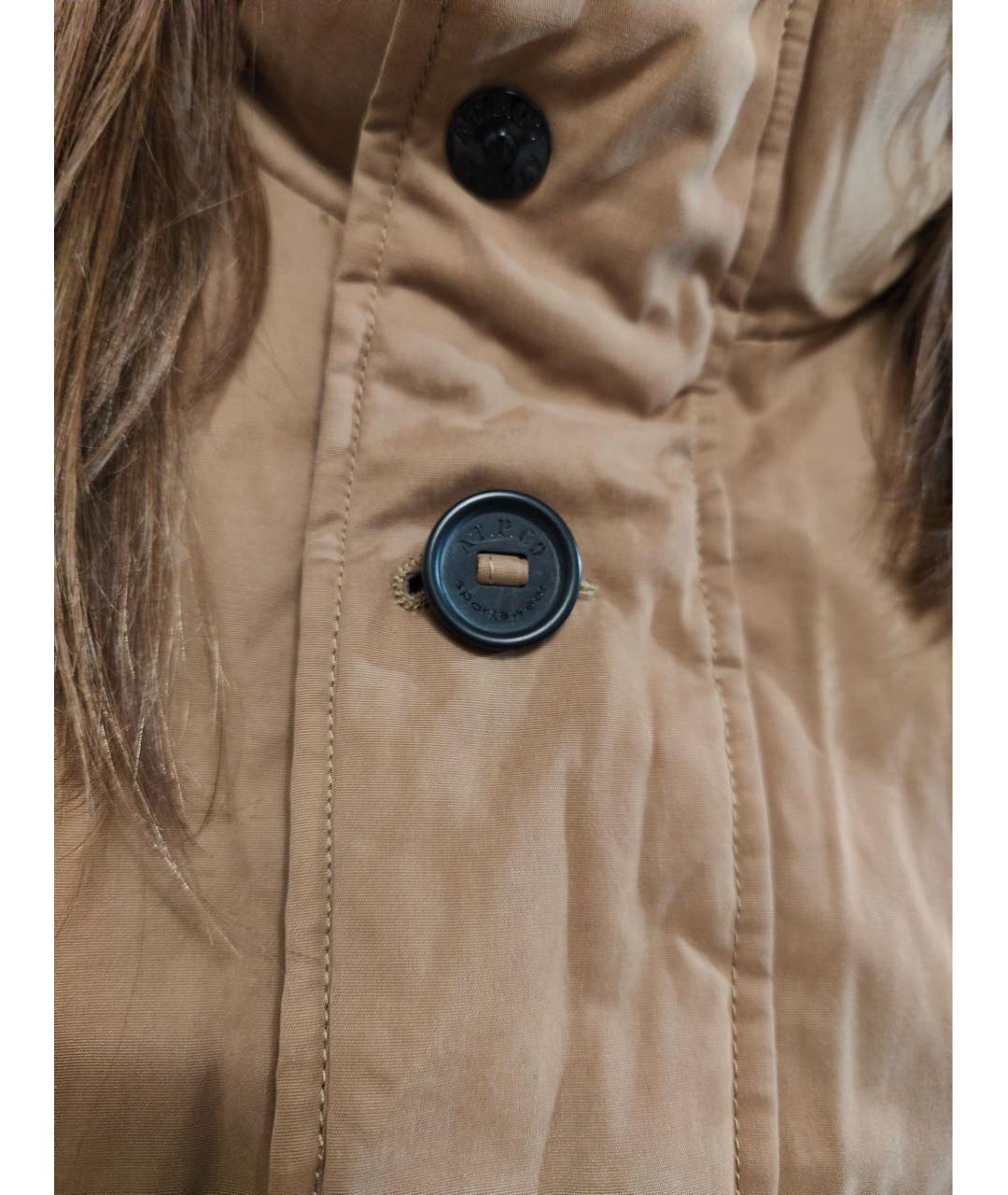 A.P.C. Бежевая хлопковая парка, фото 7