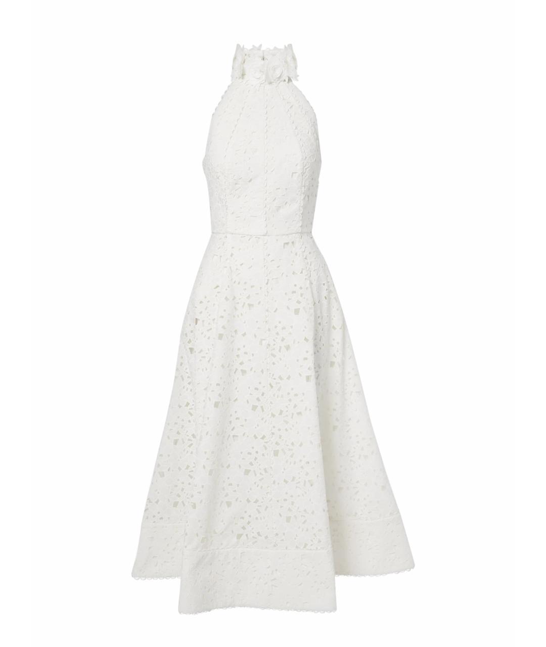 REBECCA VALLANCE Белое полиэстеровое коктейльное платье, фото 1