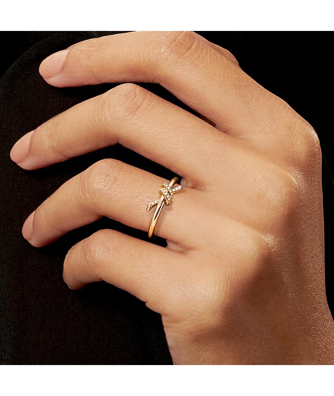 TIFFANY&CO Золотое кольцо из желтого золота, фото 4