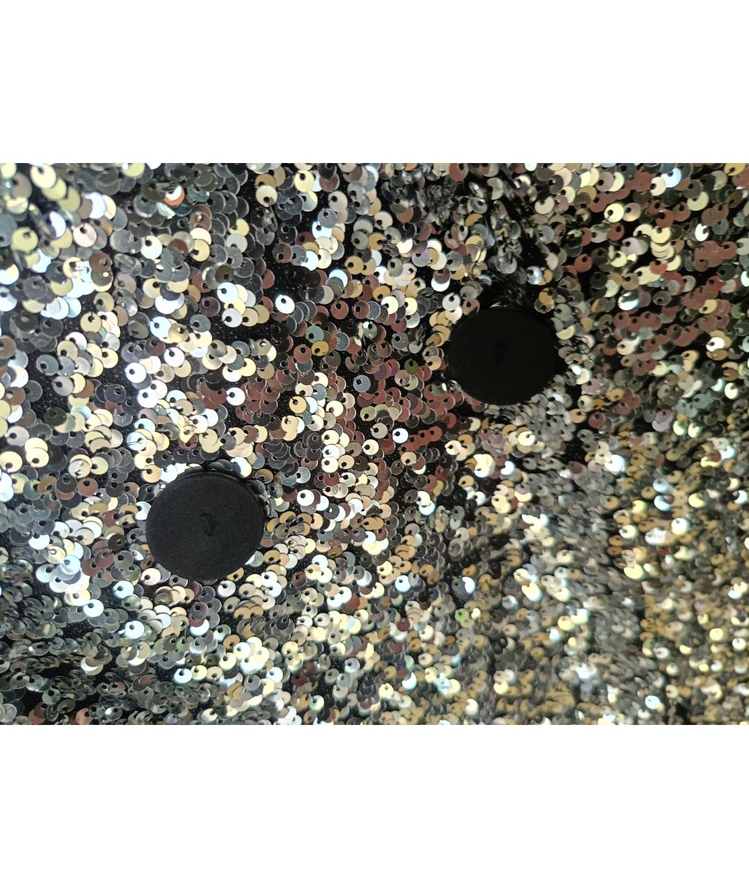 PATRIZIA PEPE Серебрянный жакет/пиджак, фото 4