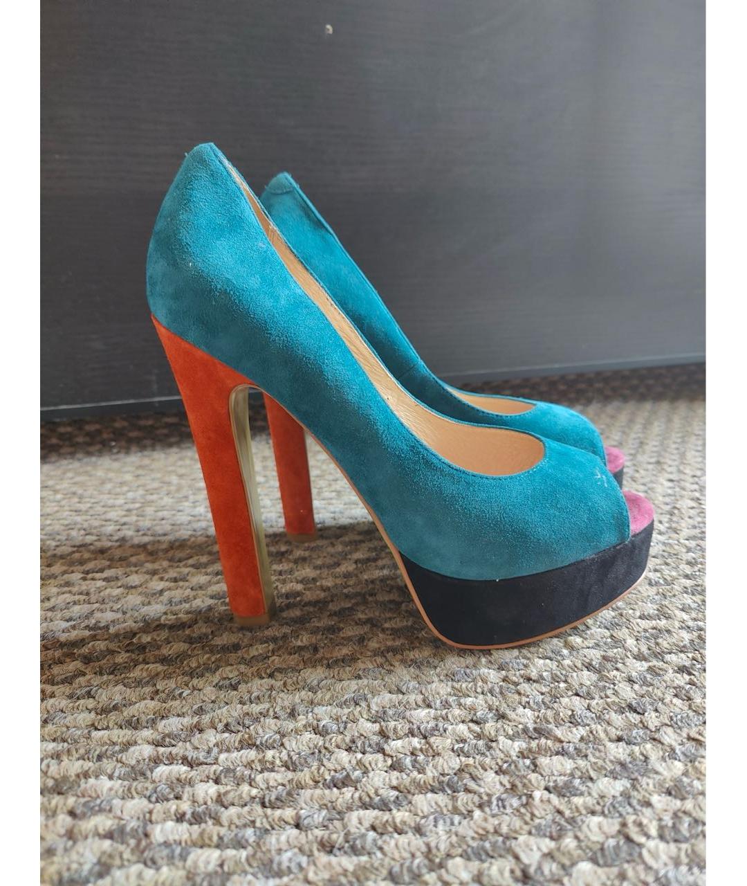 MEDEA Мульти замшевые туфли, фото 9