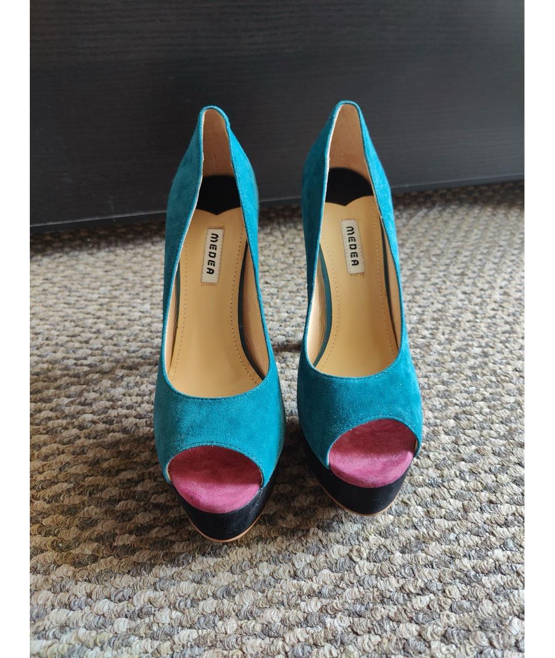 MEDEA Мульти замшевые туфли, фото 2