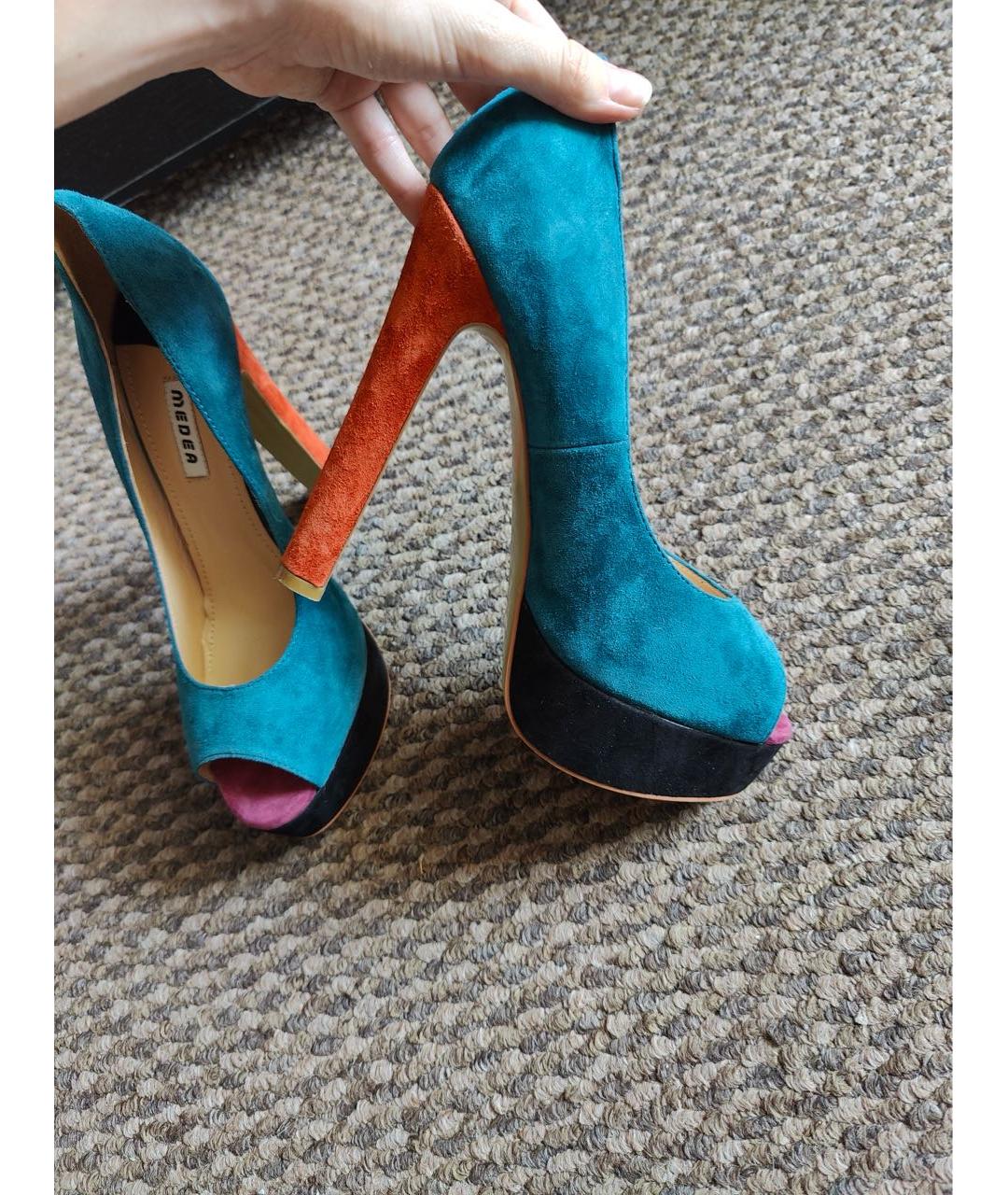 MEDEA Мульти замшевые туфли, фото 8