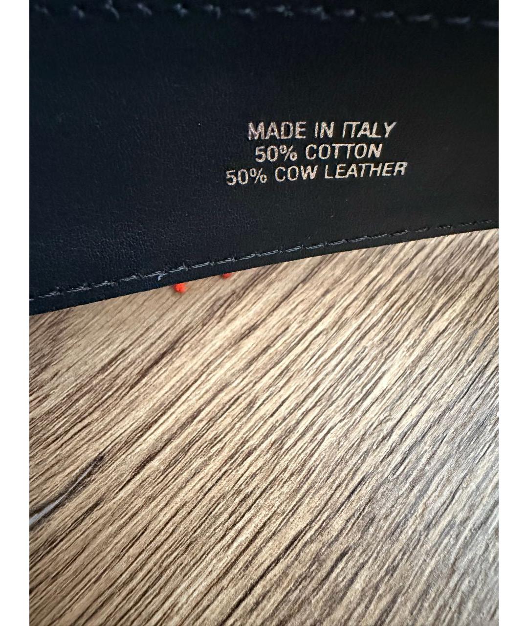 DIESEL Черный кожаный ремень, фото 3