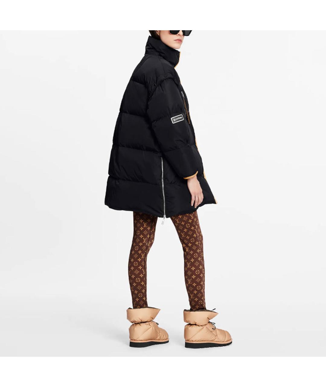 LOUIS VUITTON Черный пуховик, фото 3