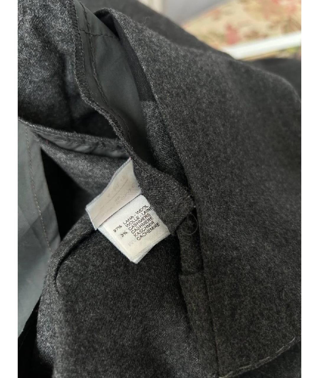 BRUNELLO CUCINELLI Серый шерстяной жакет/пиджак, фото 5