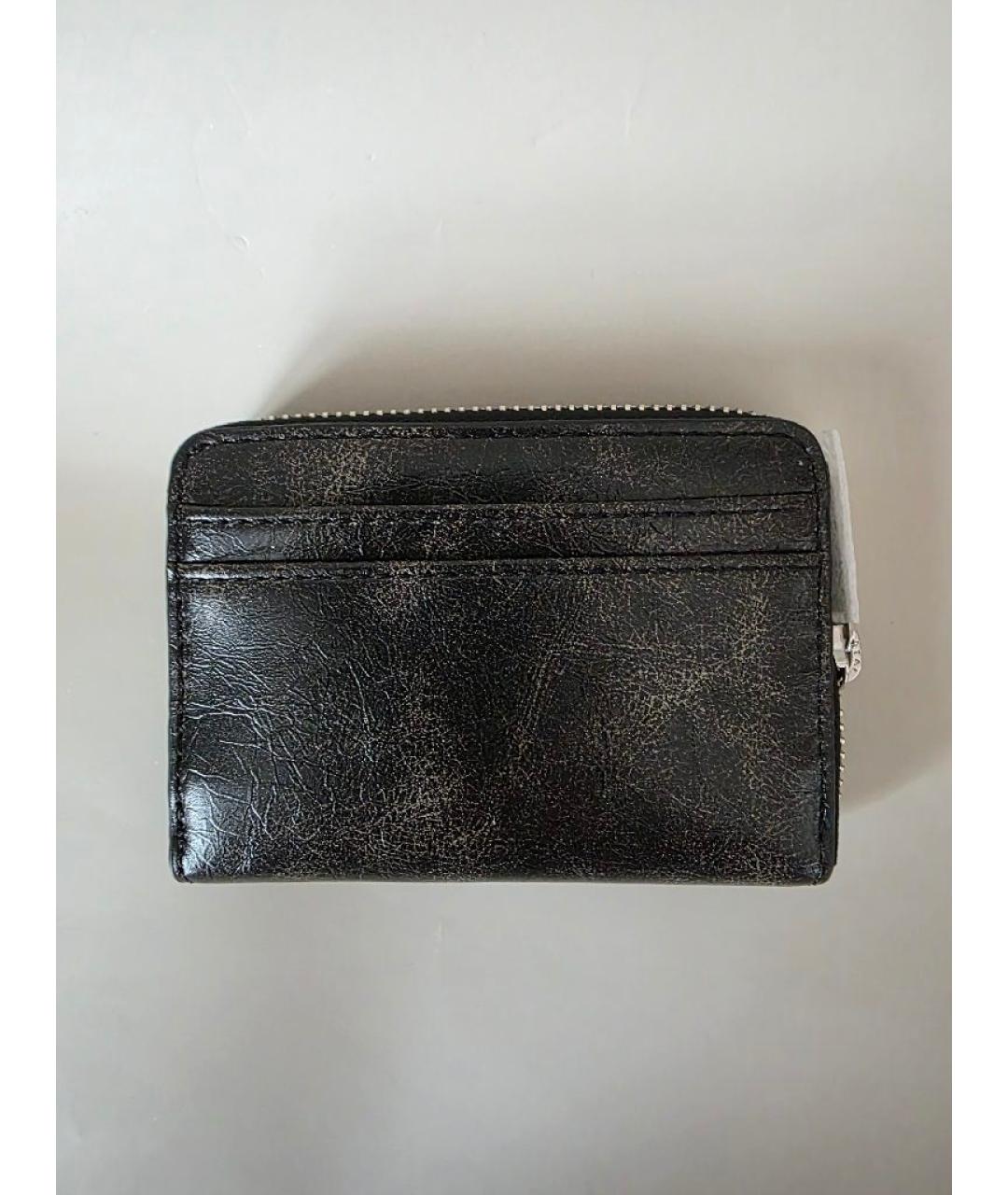 MICHAEL KORS Черный кошелек из искусственной кожи, фото 4