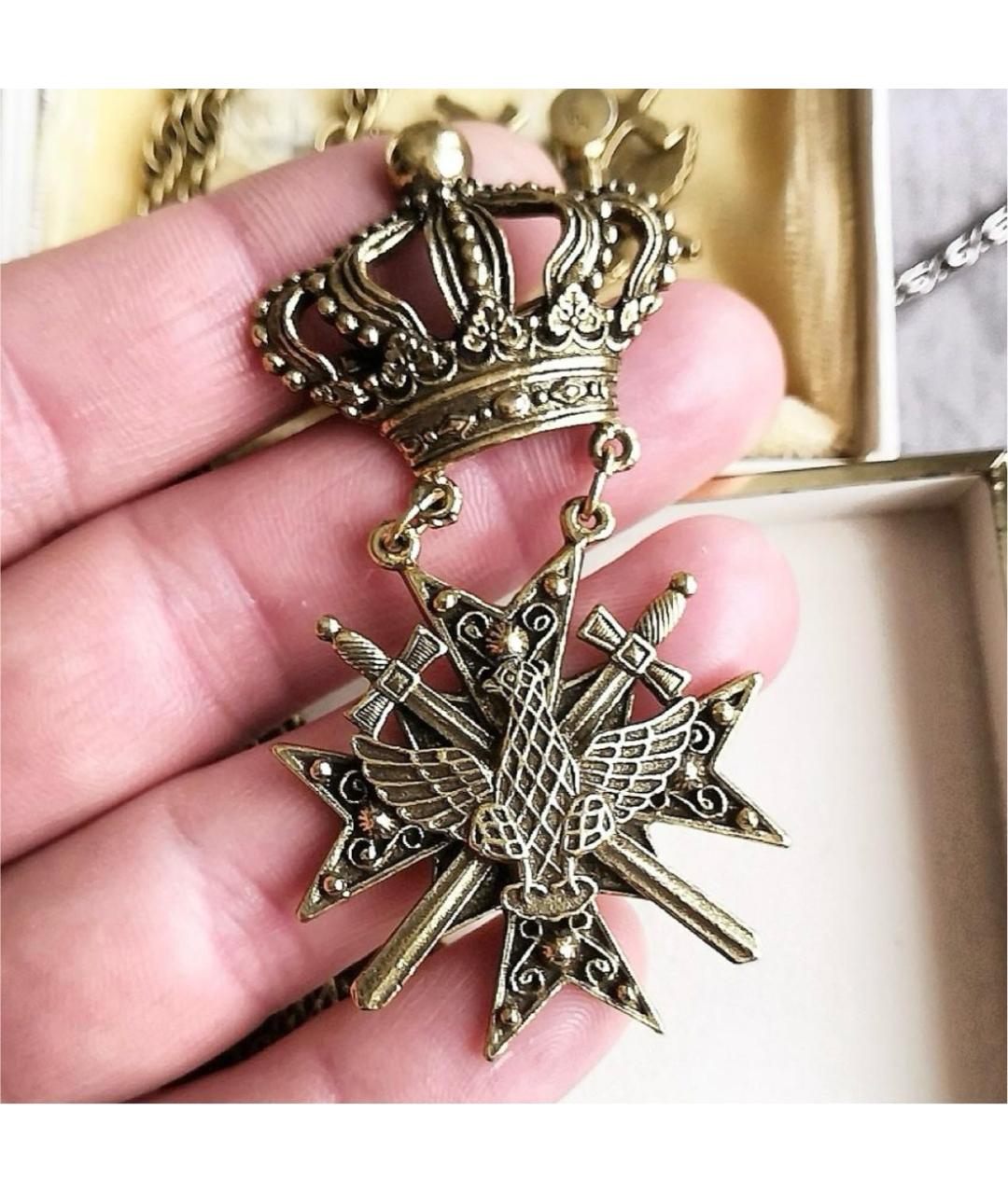 CORO Золотая металлическая булавка / брошь, фото 3