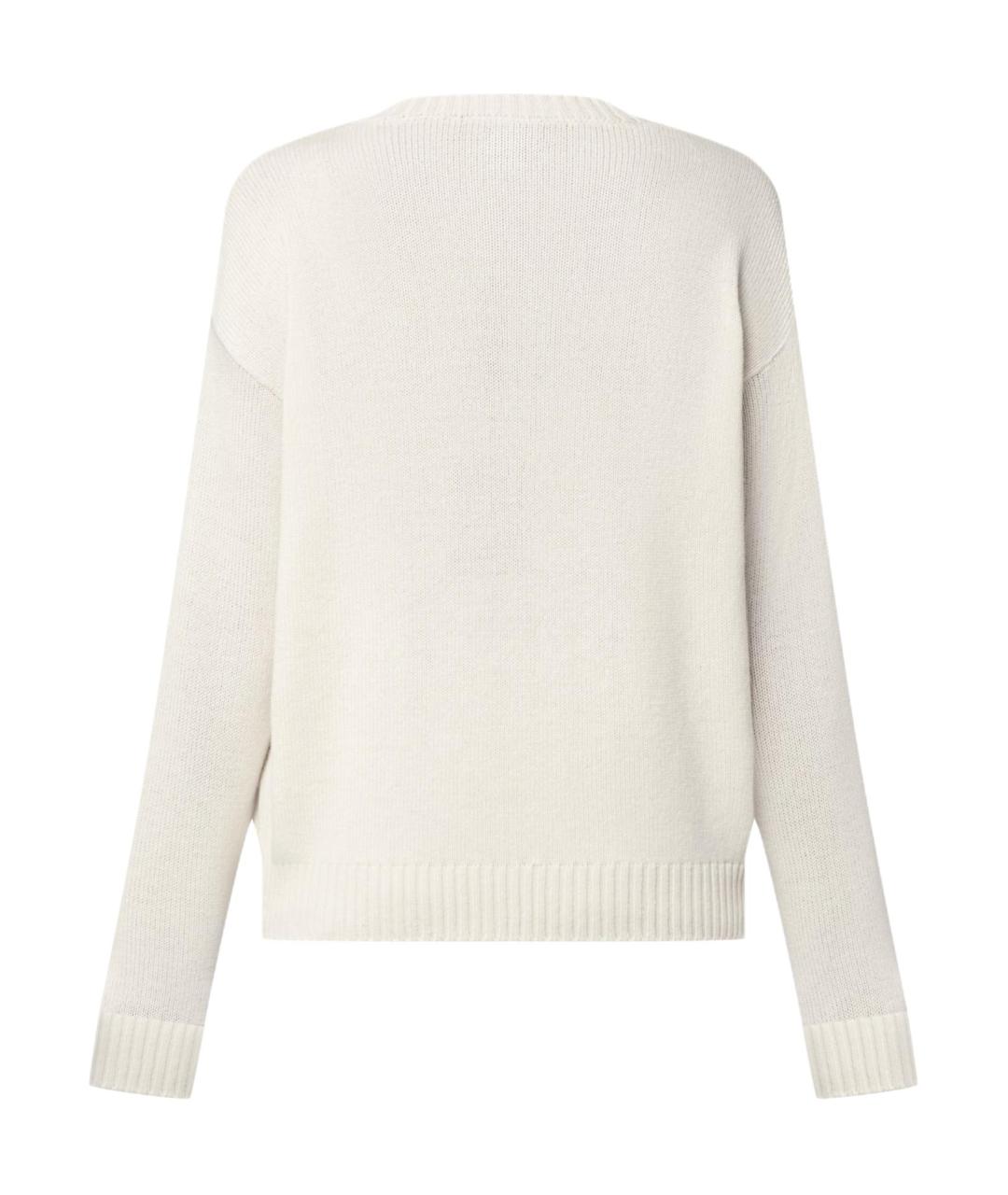 LOUIS VUITTON Белый джемпер / свитер, фото 2