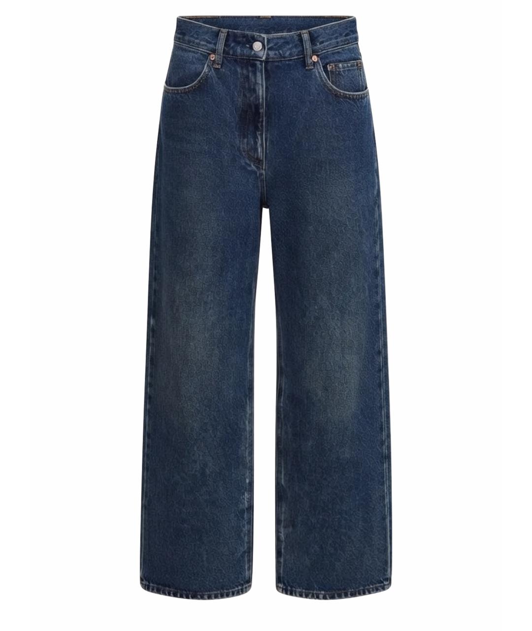 CHANEL Синие прямые джинсы, фото 1