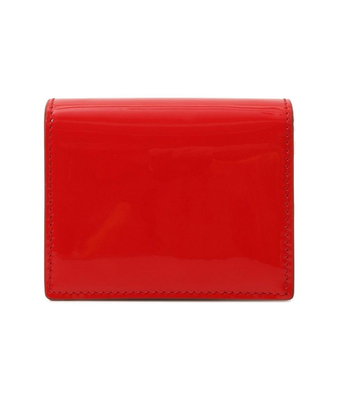 DOLCE&GABBANA Красная сумка через плечо из лакированной кожи, фото 2