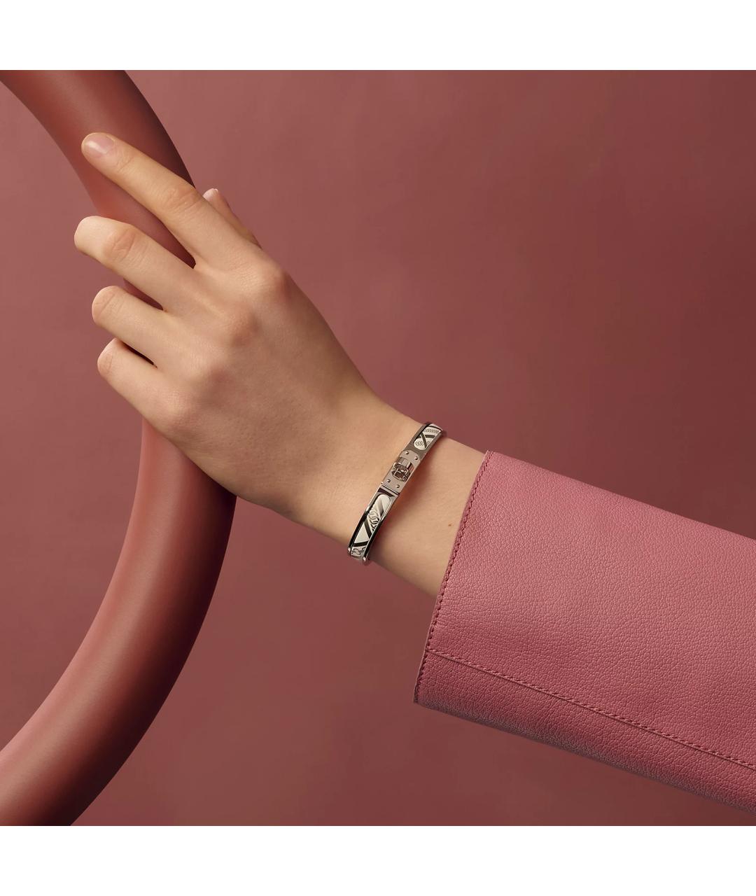 HERMES Серебрянный браслет, фото 3