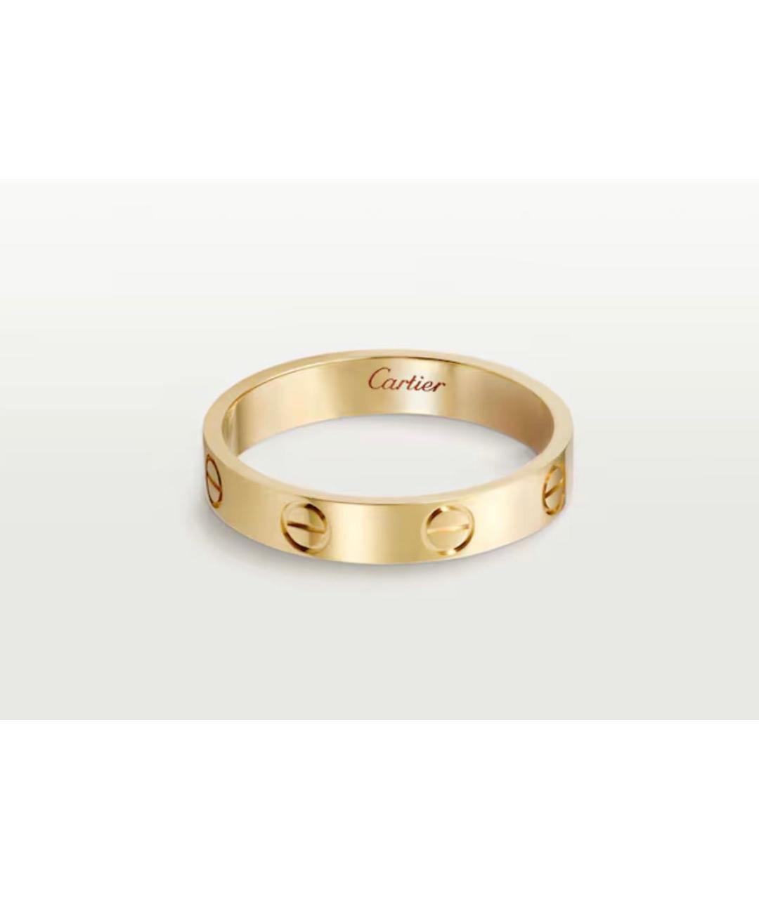 CARTIER Желтое кольцо из желтого золота, фото 3